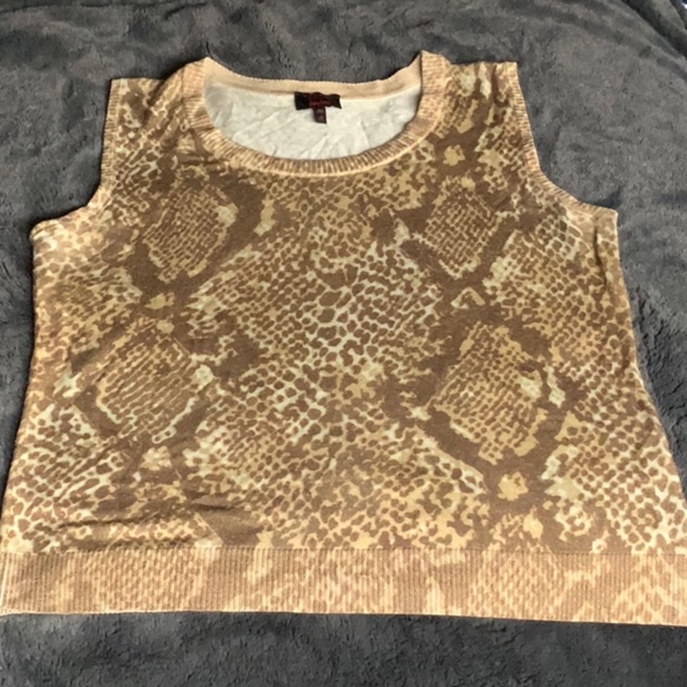 Escada Tank Sweater